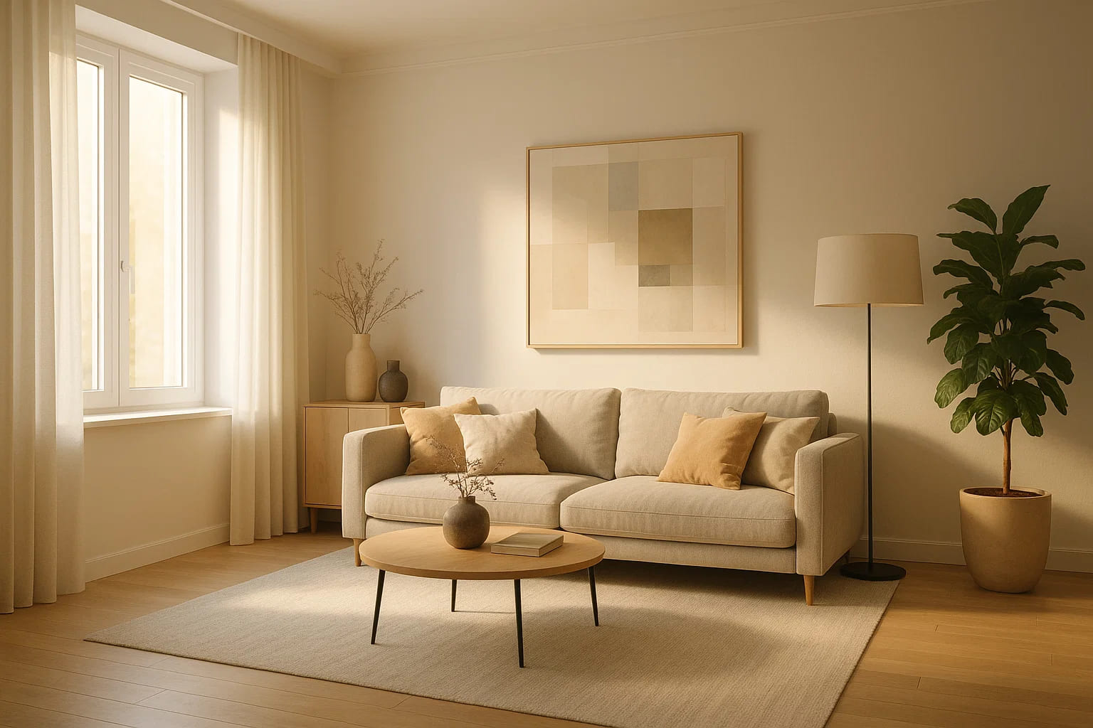 Комбинирование декоративных покрытий и освещения